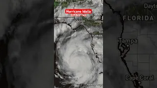 Hurricane Idalia Timelapse Satellite - Florida Hurricane Idalia #hurricaneidalia #idalia #florida