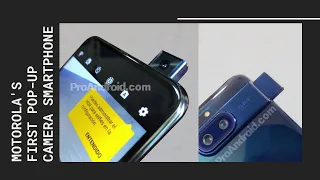 Motorola's first pop-up camera smartphone leaked.