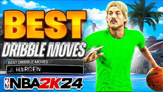 BEST DRIBBLE MOVES FOR ALL BUILDS in NBA 2K24 (SEASON 2) BEST SIGS & DRIBBLE ANIMATIONS in NBA 2K24!
