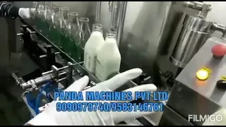 Automatic Milk Bottle Filling Machine, Milk Bottle Packing Machine