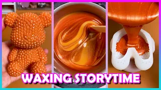 🌈✨ Satisfying Waxing Storytime ✨😲 #597 My friend wants to approve my outfit to her BF's party