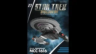 ScottishTrekkie Review: Star Trek Discovery Starships USS Zimmerman NCC-1616 !!!!