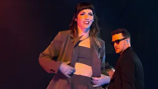Justin Timberlake performs LoveStoned on The Forget Tomorrow Tour in Vancouver on 4/29/24.