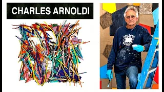 CHARLES ARNOLDI AN ARTIST'S STUDIO PORTRAIT DAVID HOWARD'S ART SEEN www.tribalartasia.com