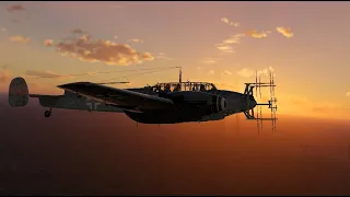 Играю на Мессершмитт Bf.110 G-4 в СБ режиме, War Thunder. VR. Стрим №179.