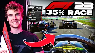 Jarno Opmeer Plays F1 23 For The First Time - 35% SILVERSTONE RACE