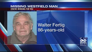 Westfield police searching for missing 86-year-old man