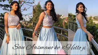 Sau Aasmano ko x Hello ji | Bridal solo | Dance Cover | Sheetal Biyani | Wedding Choreography