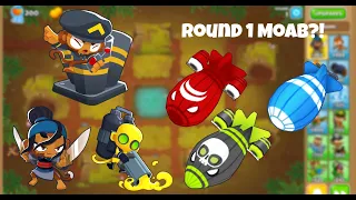 Just how early can you beat every bloon in BTD6?