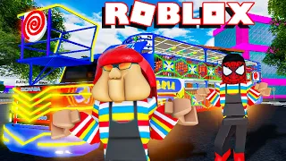 Fofão na Carreta Furacão, Homem Aranha e Amigos Inscritos nos Trenzinhos da Alegria no Roblox