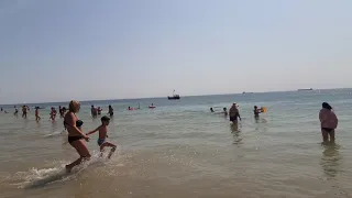 Южный,Одесская обл, пляж 23 августа 2021