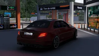 Хасаним на Mercedes-Benz E63 AMG🦁 // Шашки ASSETTO CORSA🚗