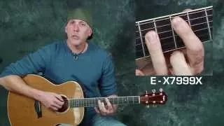 Acoustic guitar song lesson learn Live Lightning Crashes chords strum patterns rhythm techniques