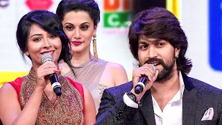 Yash and Radhika Pandit's cute and adorable moments at the South Movie Awards