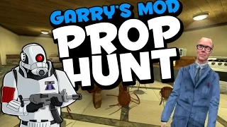 GARYS MOD | PROP HUNT - GET THE HECK OFF ME! (NOW WITH COMMENTARY???)