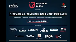 1st Haryana State Table Tennis Championships 2024