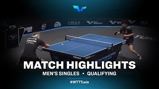 Lin Shidong vs Loic Stoll | MS | WTT Contender Tunis 2022 (Qual)