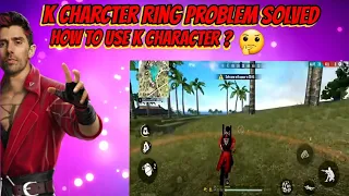 k character ring not showing |  How to use k character || K character ka ring kyu nahi dikhta ||