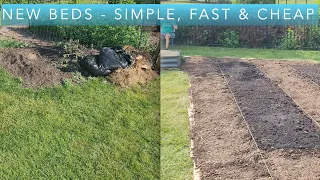 Making a new, no dig, lasagne garden bed