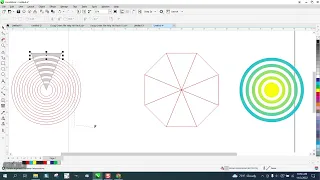 Corel Draw Tips & Tricks divide a Polygon into equal parts Part 3