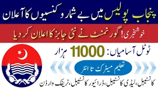 Punjab Police Constable and Lady Constable Jobs | How to Apply for Punjab Police Jobs 2024