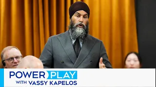 Jagmeet Singh's support for budget wavering | Power Play with Vassy Kapelos