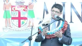 Fijian AG Aiyaz Sayed-Khaiyum opens new Birth, Marriage & Death Registry Office, Lautoka