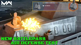 New Air Defense From South Korea! CIWS-II (30mm) Test and Reviews | Modern Warships Alpha Test