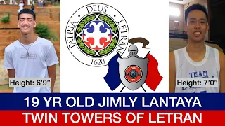 6'9" 19 YR OLD JIMLY LANTAYA | TWIN TOWERS OF LETRAN KNIGHTS