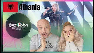 Eurovision 2022 Albania - Ronela Hajati "Sekret" | (Reaction- Reaccion Italy-Spain)