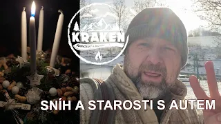 Žijeme na chalupě - díl 38. Sníh a starosti s autem