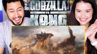 GODZILLA vs KONG | International Trailer | Reaction by Jaby Koay & Achara Kirk!