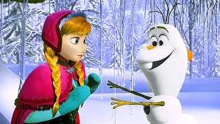 Anna & Kristoff Meet Olaf Scene | FROZEN (2013) Movie CLIP HD