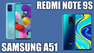 Xiaomi Redmi Note 9S vs Samsung A51. Сравним!