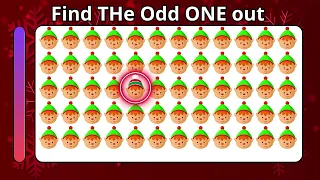 Find THe Odd one out Christmas Elf  Quick Quiz