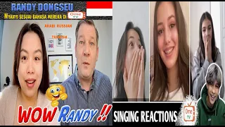 Nyanyi sesuai bahasa mereka di OmeTV | SINGING REACTIONS |Dutch Couple REACTION