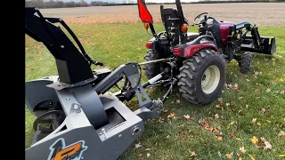The best 25hp tractor? Yanmar SA425 ready for winter.