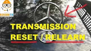 How Reset Mercedes Automatic Transmission ▶️MBZ Transmission ReLearn