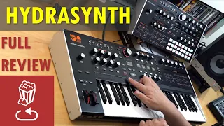HYDRASYNTH: Full Review // Keyboard vs Desktop // Poly aftertouch tutorial