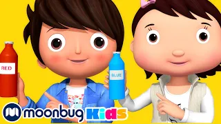 Mixing Colors Song | LBB Songs | Learn with Little Baby Bum Nursery Rhymes - Moonbug Kids