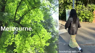 bookstore vlog in melbourne + book haul 📚