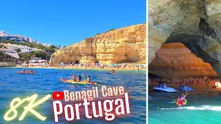 Exploring The Stunning Benagil Cave In Algarve, Portugal In 8k Quality!