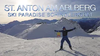 4K SKIING in Austria Valluga Mountain in St. Anton, Arlberg GoPro