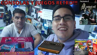 ENCONTRAMOS CONSOLAS Y JUEGOS RETRO EN DYLSO GAMES EN POLVOS AZULES