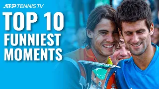 Top 10 Funny ATP Tennis Moments 🤣