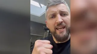 I’LL KNOCK YOU INTO F*CKING ORBIT…AND YOUR STUPID BARNET! - CARL FROCH THREATENS TO FIGHT JAKE PAUL