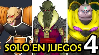 PERSONAJES DE DBZ EXCLUSIVOS DE VIDEOJUEGOS | Parte 4