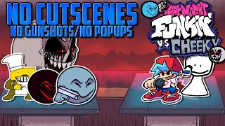 VS. Cheeky V3 - No Cutscenes/No Gun and Popup Sounds [Hard Difficulty] - Friday Night Funkin'
