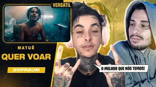 (É O VAMPIRO!!) MATUÊ - QUER VOAR 🦇🦇🦇 | REACT / ANÁLISE VERSATIL