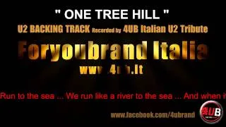 U2 "One Tree Hill" Backing Track | Karaoke By 4UB Italian U2 Tribute